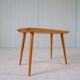 Table basse moderne du milieu du siècle en pin Suède 1940s