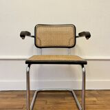 Armchair by Marcel BREUER model Cesca B64 black color