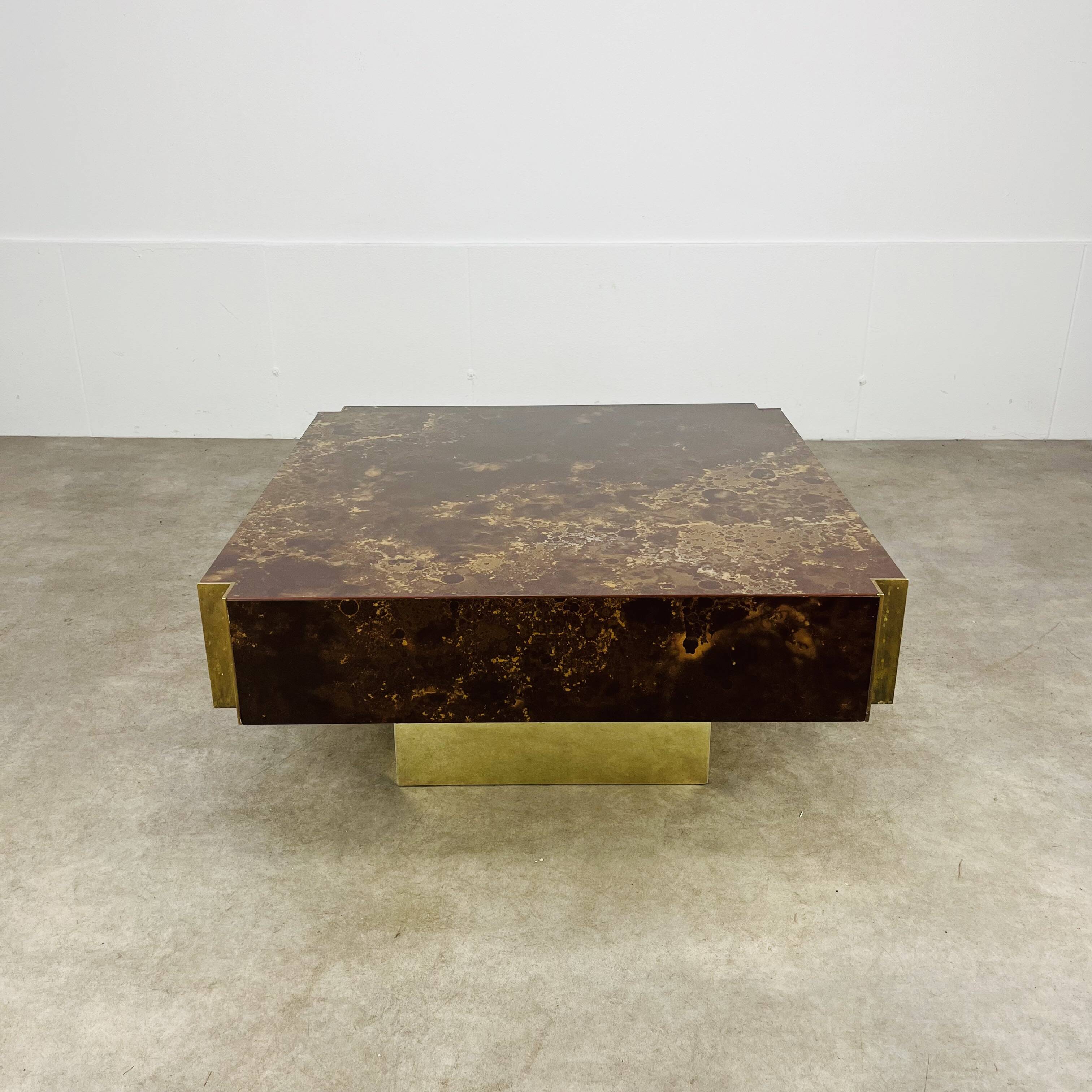 Guy Lefèvre 1970 solar flare side table