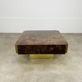 Guy Lefèvre 1970 solar flare side table