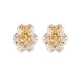 Pair of Faceted Crystal Wall Lights/Sconces from Kinkeldey, Germany, 1970s