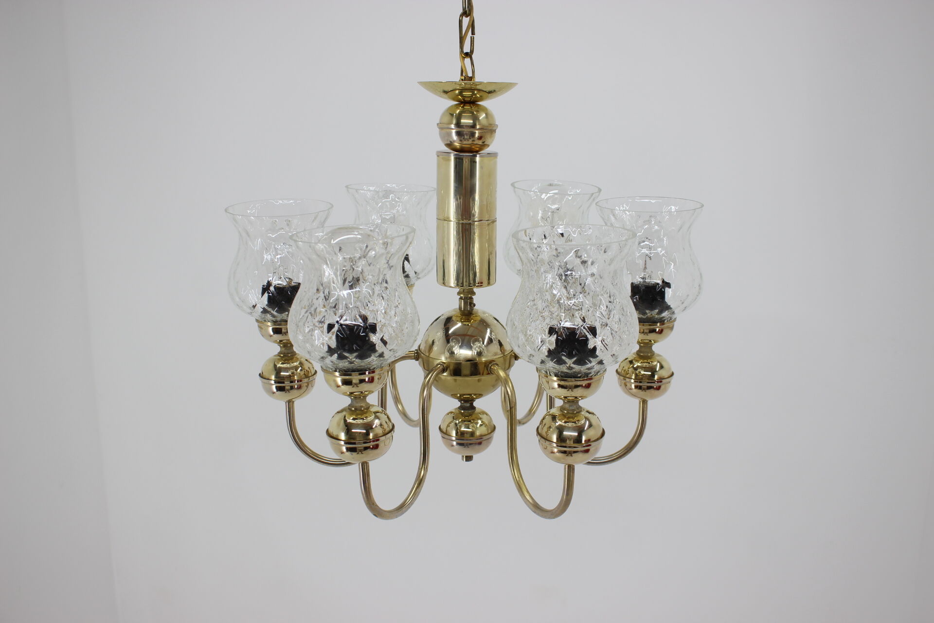 Mid-century Chandelier by  Kamenický Šenov, 1950‘s.