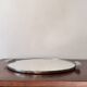 Plateau de service Art Deco en chrome et miroir, France 1930 / 40