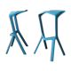 Paire de tabourets de bar Muira par Konstantin Grcic pour Plank, 2005.