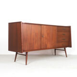 Vintage Dutch design sideboard in teak 1950's