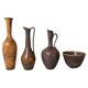 Collection of 4 Ceramic Vases by Gunnar Nylund Rörstrand Sweden, 1950s