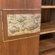 Mid-century vintage Scandinavian 1950s Art Deco Parisian sideboard oak wood