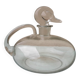Carafe en verre canard
