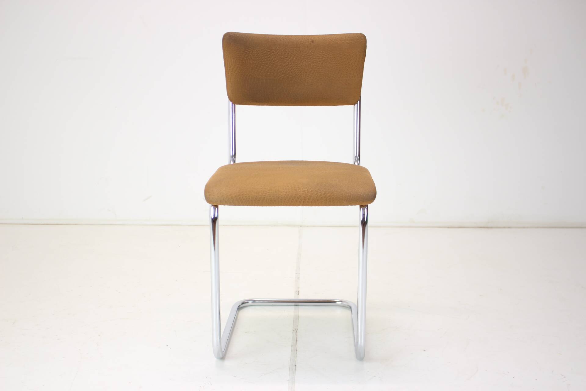 Mid-centrury Chrome Tubular Chair Kovonax Z-303, 1970's