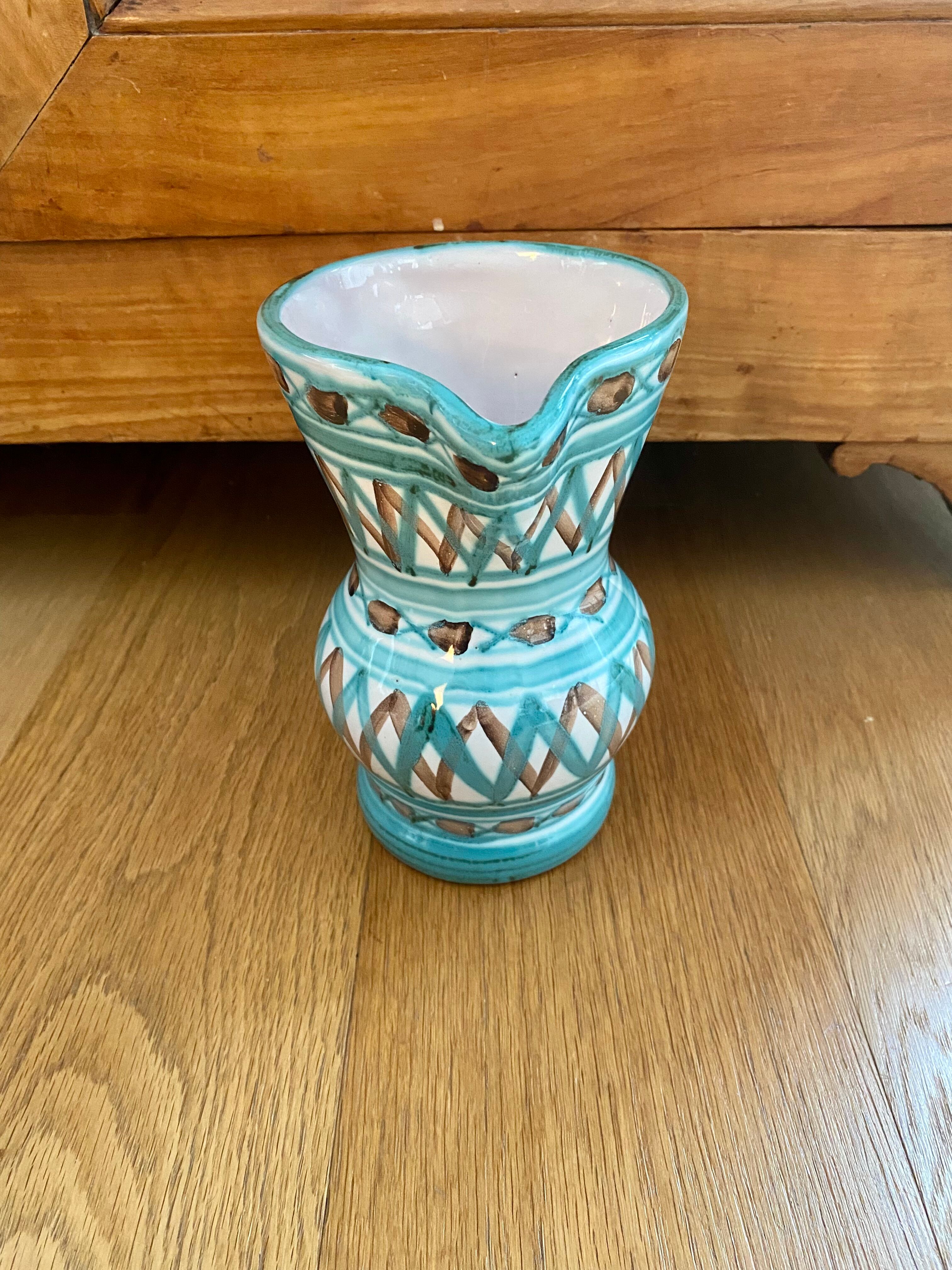 Ceramic pitcher Robert Picault Vallauris