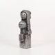 Brutalist aluminum sculpture by Willy Ceysens, Belgium 1980s