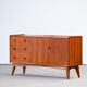 Vintage Scandinavian teak sideboard 1960