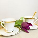 Set of coffee cups