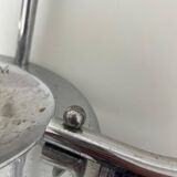 Art Deco Chrome Umbrella Stand in Tubular Steel and Chrome-Plated, Belgium, 1930