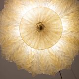 Dubai, Murano Glass Gold Flush Mount, 1970s