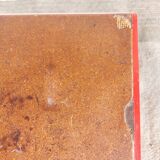 bistro table, wood and aluminium