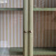 Wall display cabinet wood