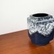 WGP Fat Lava flower pot in ceramic from West Germany, mid-century by Dümler & Breiden, 1960s.