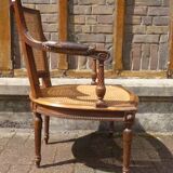 Fauteuil canné époque XIXe