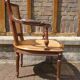 Fauteuil canné époque XIXe
