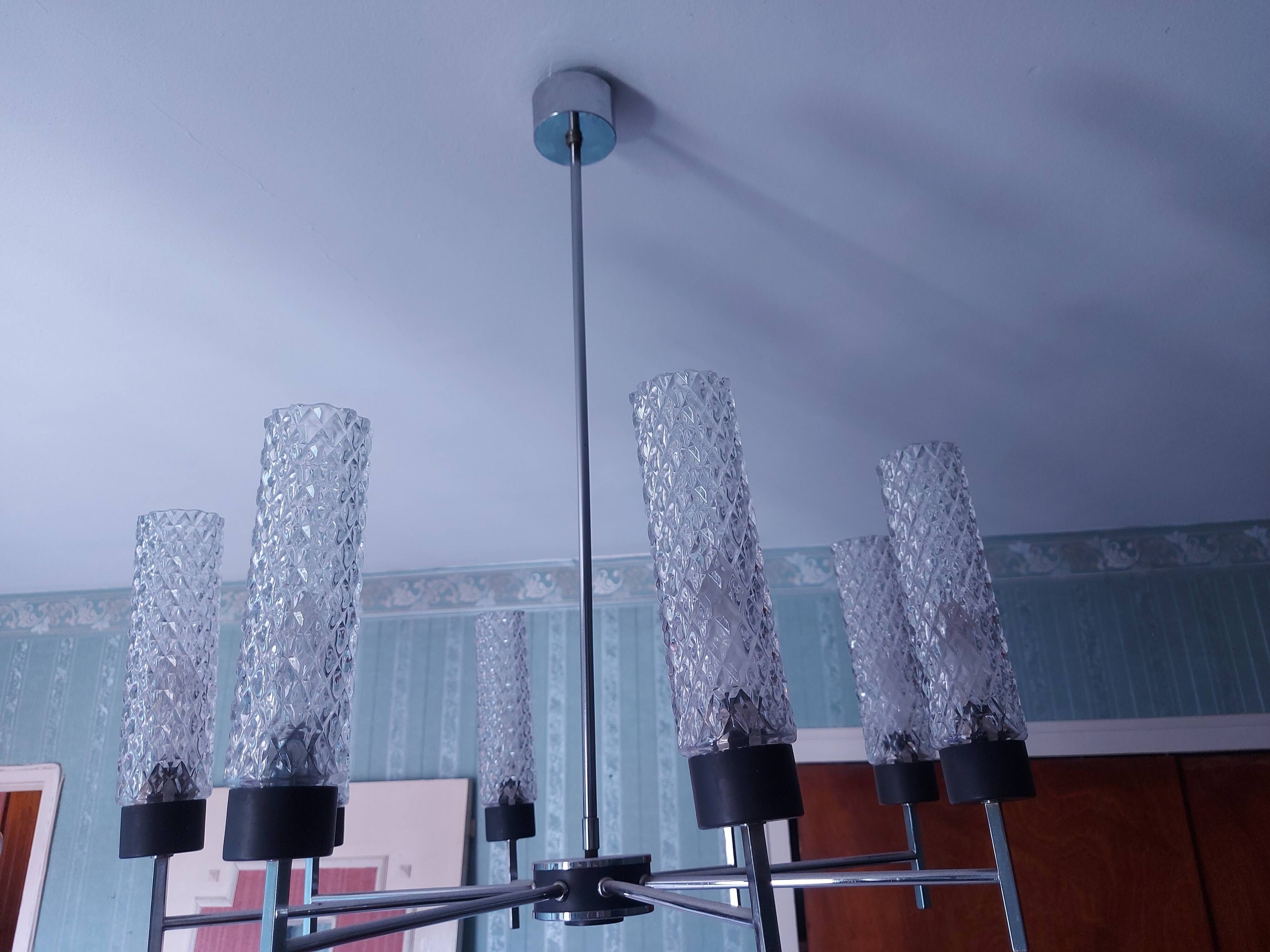 Chandelier vintage 60s