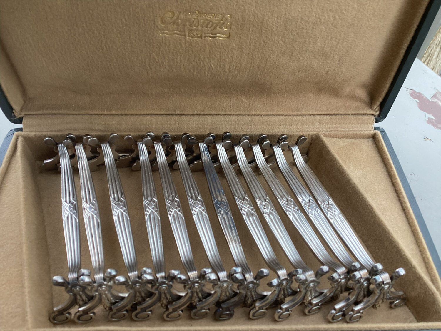 Christofle knife holders