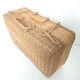 Rattan suitcase