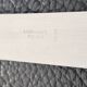 Silver and ebony table knives, stainless steel blade, Louis XVI style