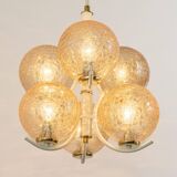 Six-armed chandelier by Richard Essig, Germany, 1960s.