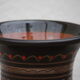 Vase hongrois MHV décor floral