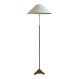 Teak and Brass Floor Lamp by Bergboms