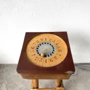 Wooden indoor boules game, 1950s