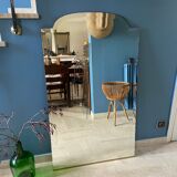 Old beveled mirror 127 x 75 cm