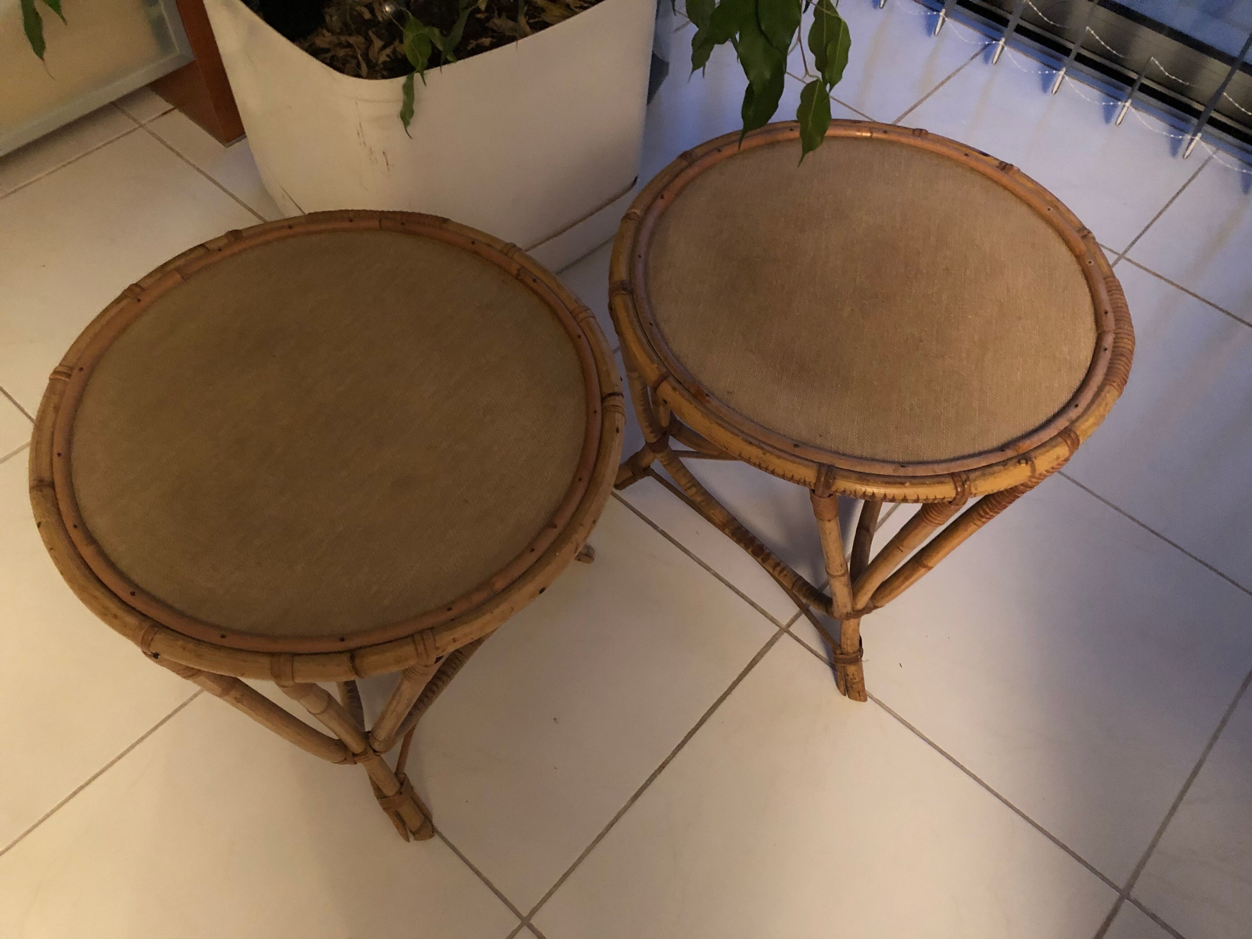Pair of side tables