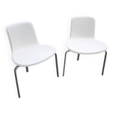 Designed by Poul Kjærholm / 1978/2007  White shell / white leather
