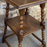 Art Deco 1930 Walnut Bench