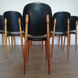 6 chaises modèle Pégase pour Baumann