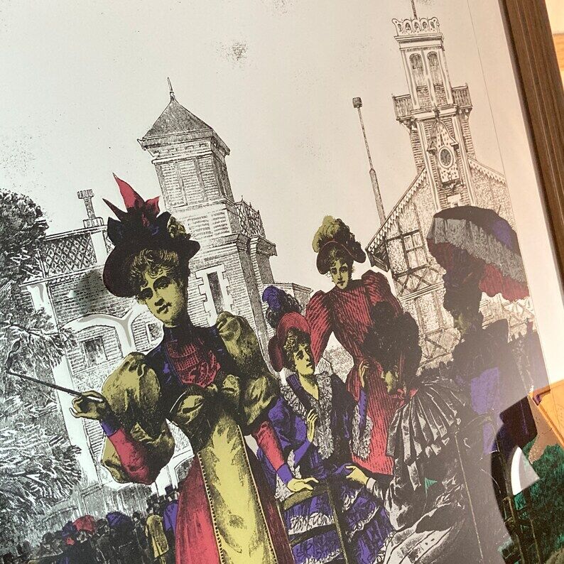 Advertising mirror "Le Petit Journal"