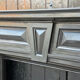 Large Napoleon III fireplace in black Belgian marble, circa 1880