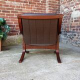 Pair of Scandinavian leather armchairs