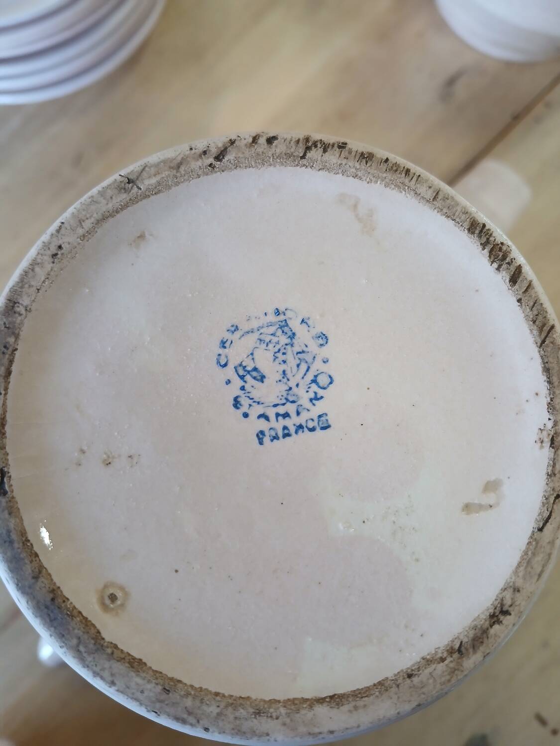 Saint Amand / Ceranord antique coffee service
