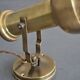 Brass articulated wall lamp – steampunk spirit -