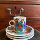 Set of 8 tea cup and saucer by Villeroy and Boch “Acapulco”