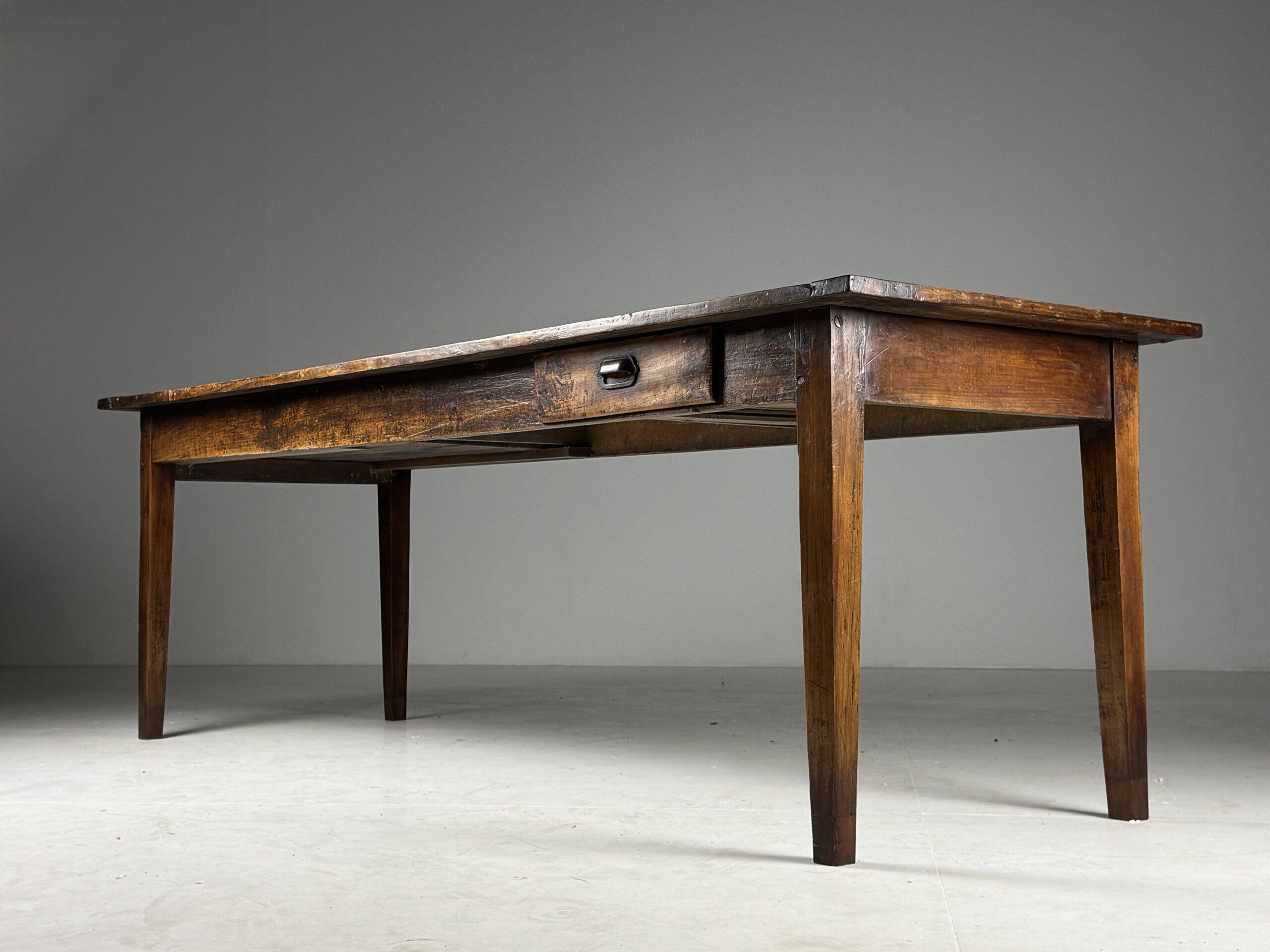 French antique dining table 242 cm