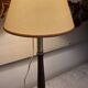 Lampe bois, câble tissu 2 M, abat-jour tissu