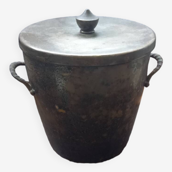 Vintage silver ice bucket