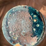 Accolay, Turquoise Ceramic Spinning Top Vase, 1960.