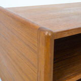 Danish design small teak audio cabinet, 1960