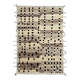 Modern Moroccan Berber Beni Ourain design Rug. 100% Wool. Custom Options Available