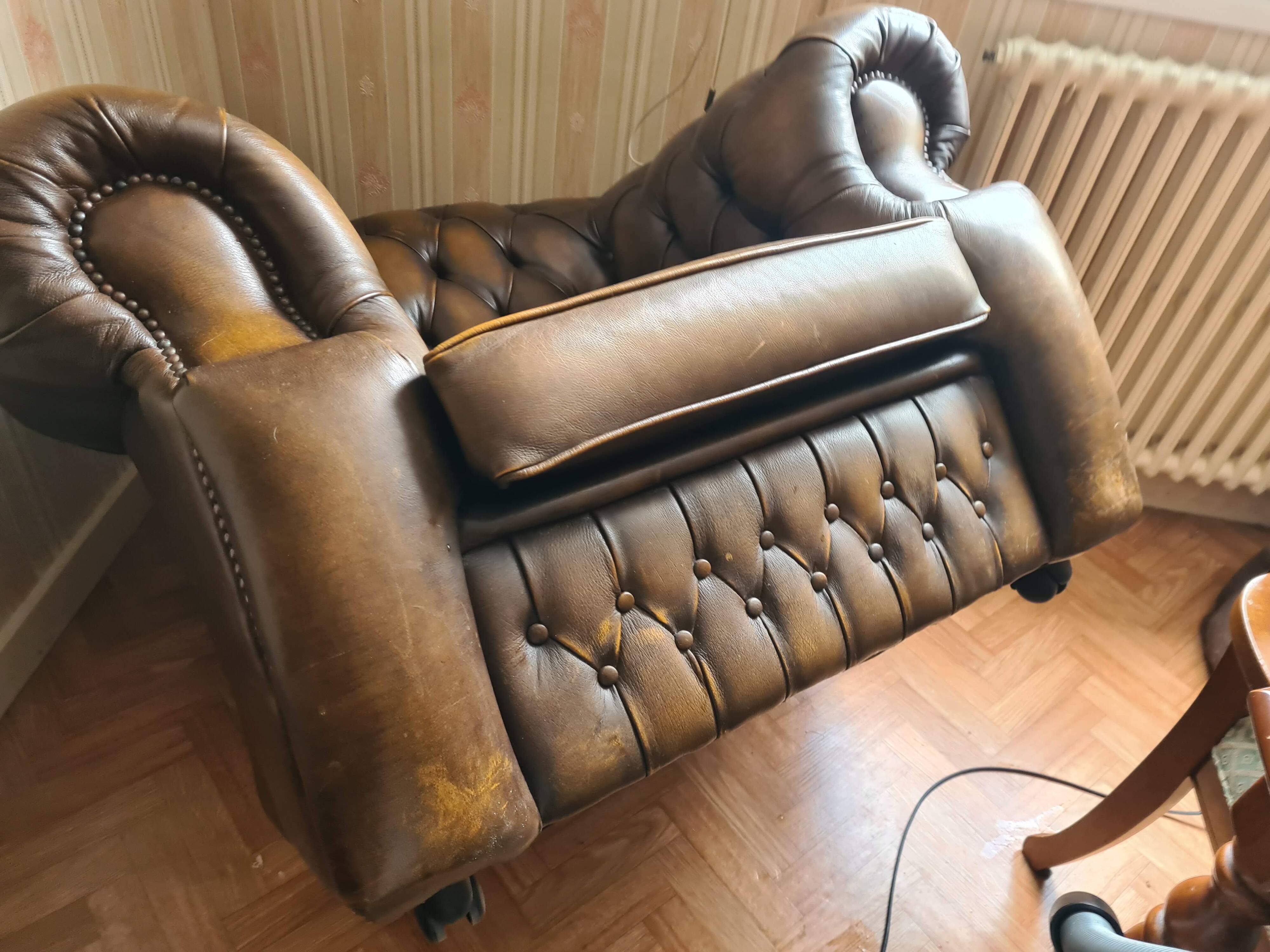 Chesterfield "Club" Leather Armchair